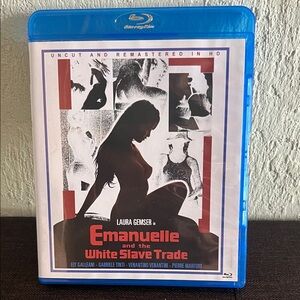 # 0615+ NOT RECOMMENDED TO CHILDREN: Emanuelle and the White Slave Trade Blu-ray